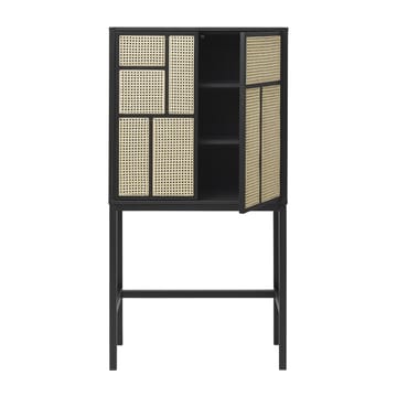 Vitrina Air - Negro, ratán - Design House Stockholm