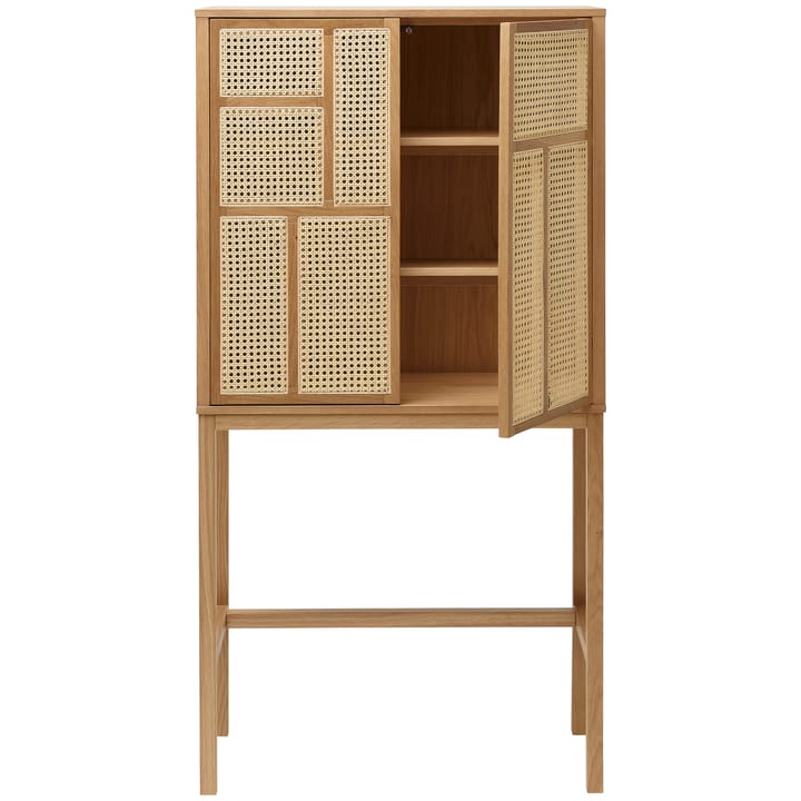 Vitrina Air, Roble, ratán Design House Stockholm