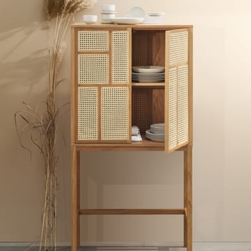 Vitrina Air - Roble, ratán - Design House Stockholm