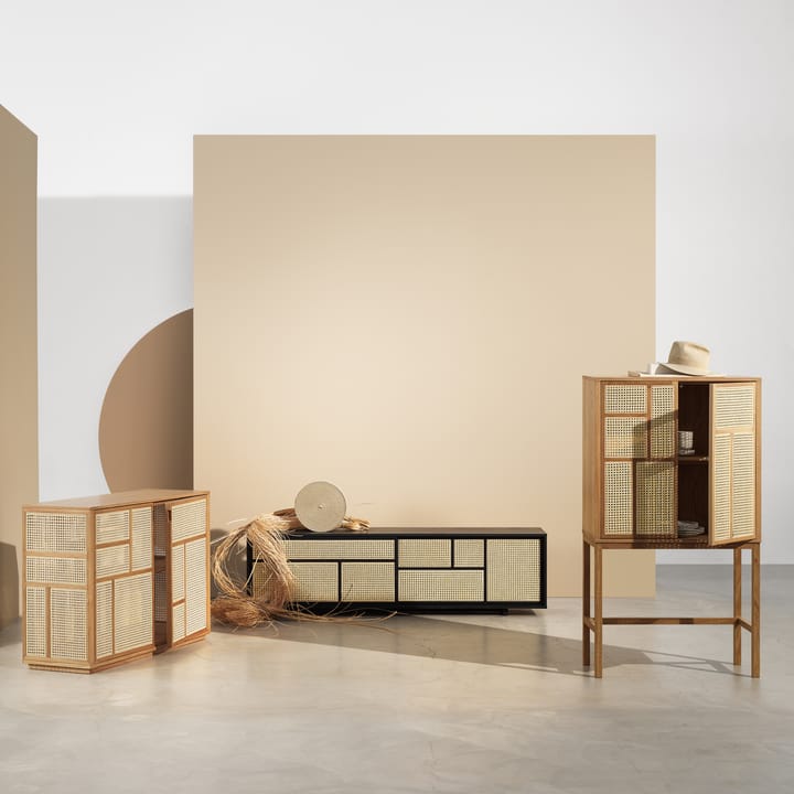 Vitrina Air, Roble, ratán Design House Stockholm