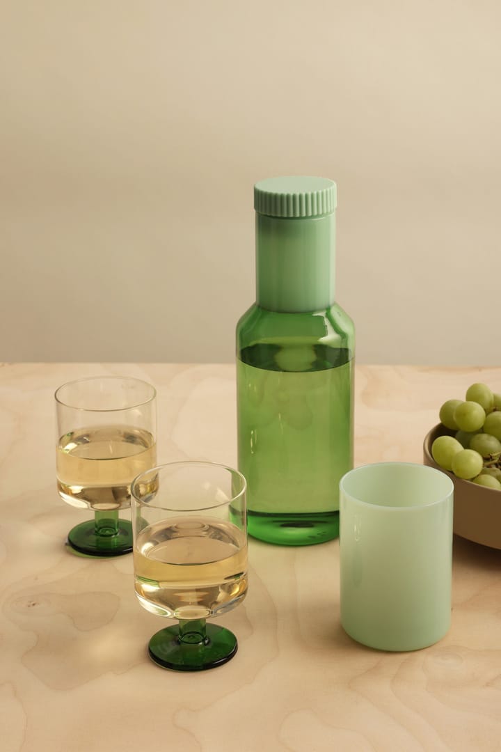 2 Copas de vino Generous 30 cl, Clear-green Design Letters