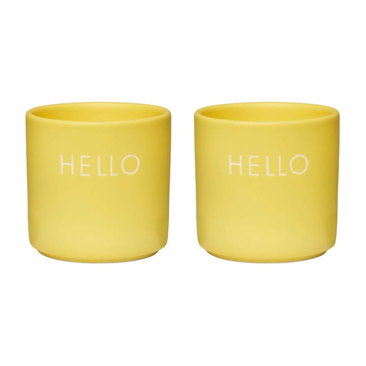 2 Hueveras Design Letters - Hello-yellow - Design Letters