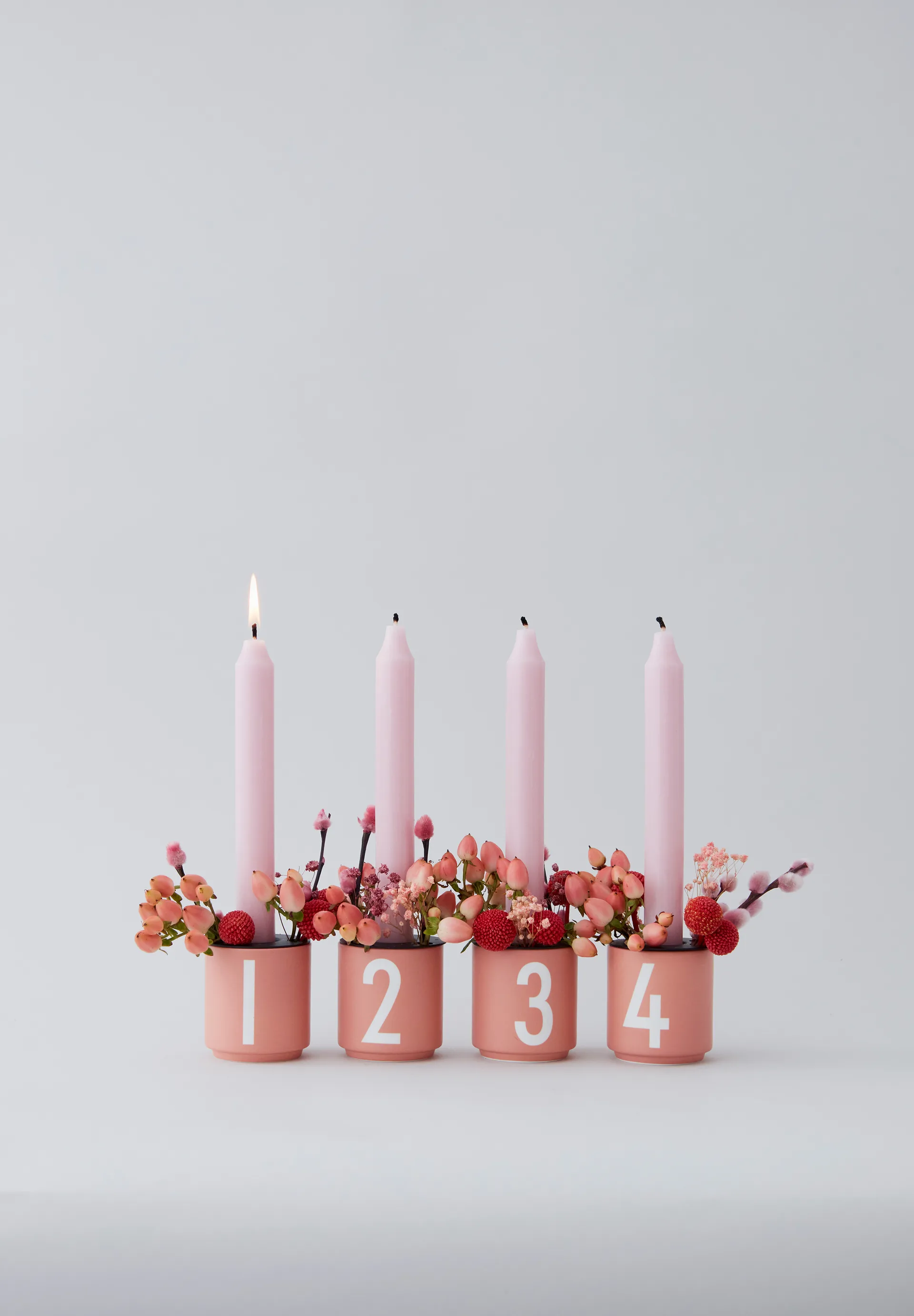 4 Tazas espresso Design Letters, Nude Design Letters