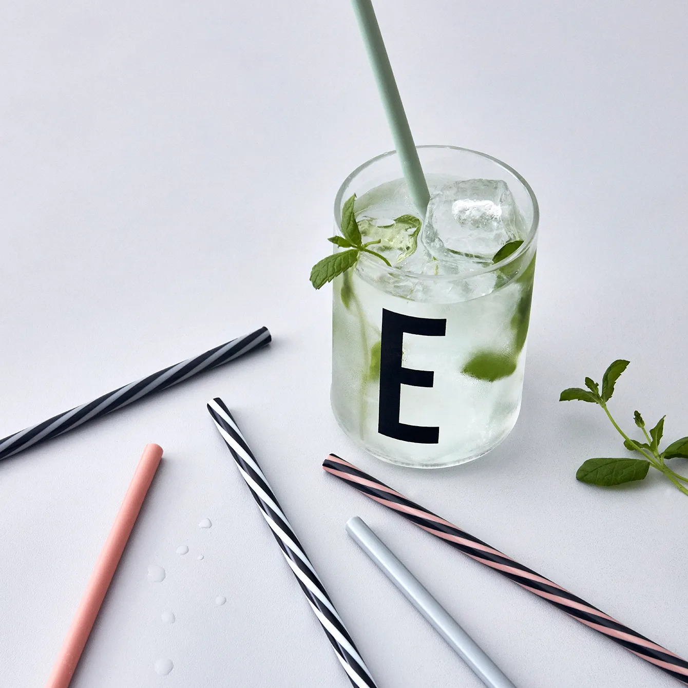 8 Pajitas Design Letters, Multi Design Letters