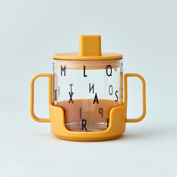 Agarrador para vaso de tritan Design Letters - Mustard - Design Letters