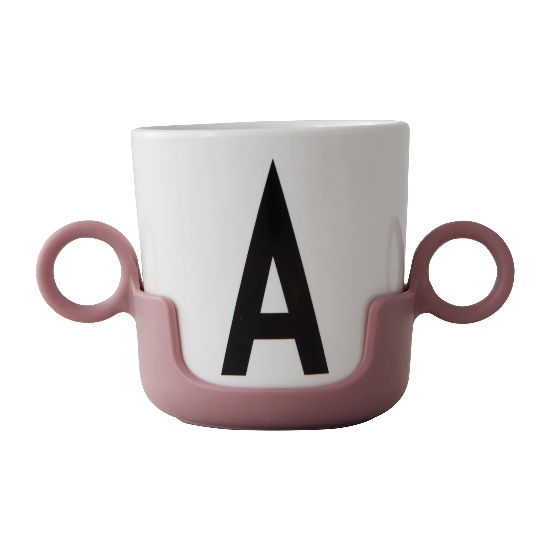 Asa para taza Design Letters, Ash rose Design Letters