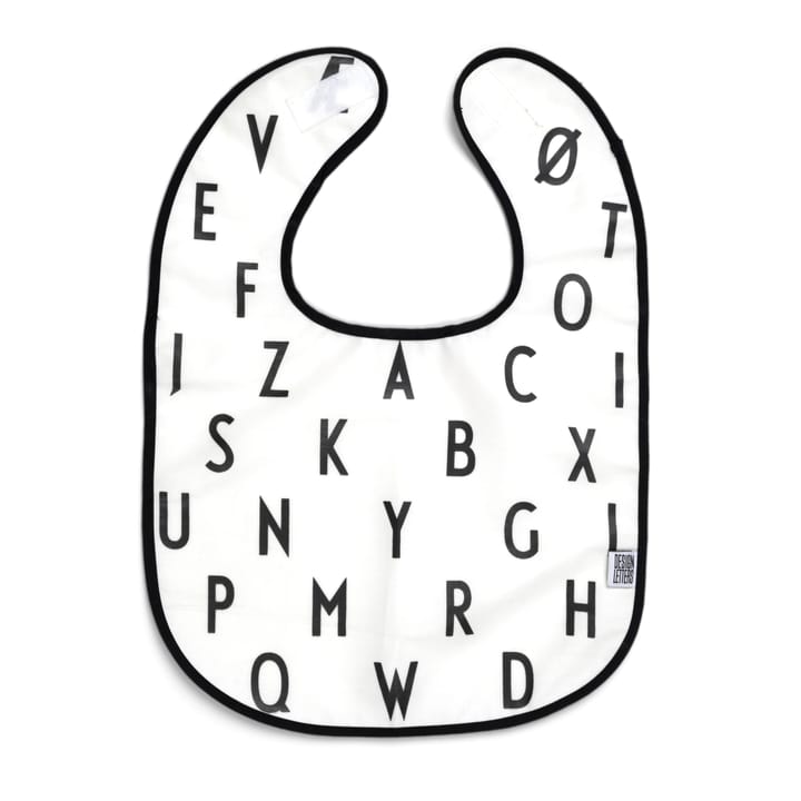 Babero con letras Design Letters - blanco - Design Letters