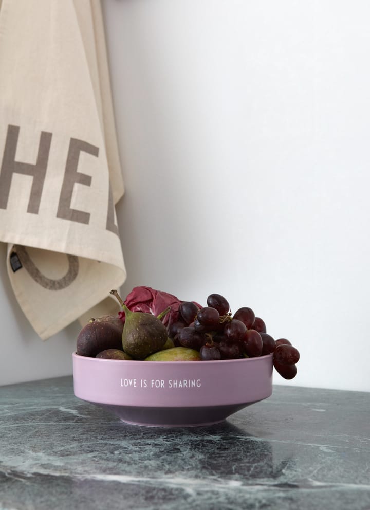 Bol favorito Design Letters large Ø22 cm, Lavender Design Letters
