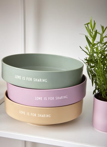 Bol favorito Design Letters large Ø22 cm - Lavender - Design Letters