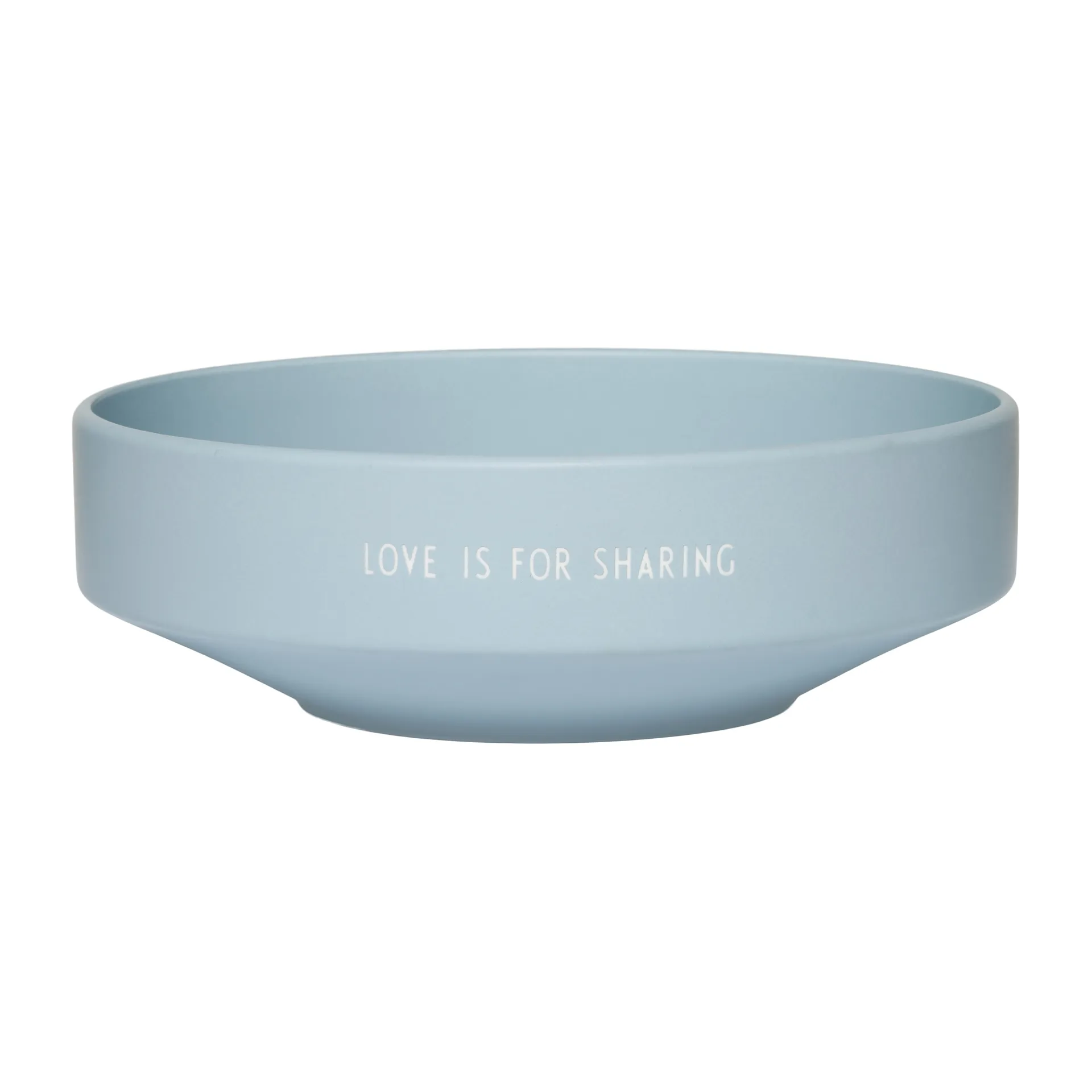 Bol favorito Design Letters large Ø22 cm, Light blue Design Letters