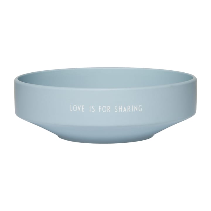 Bol favorito Design Letters large Ø22 cm - Light blue - Design Letters