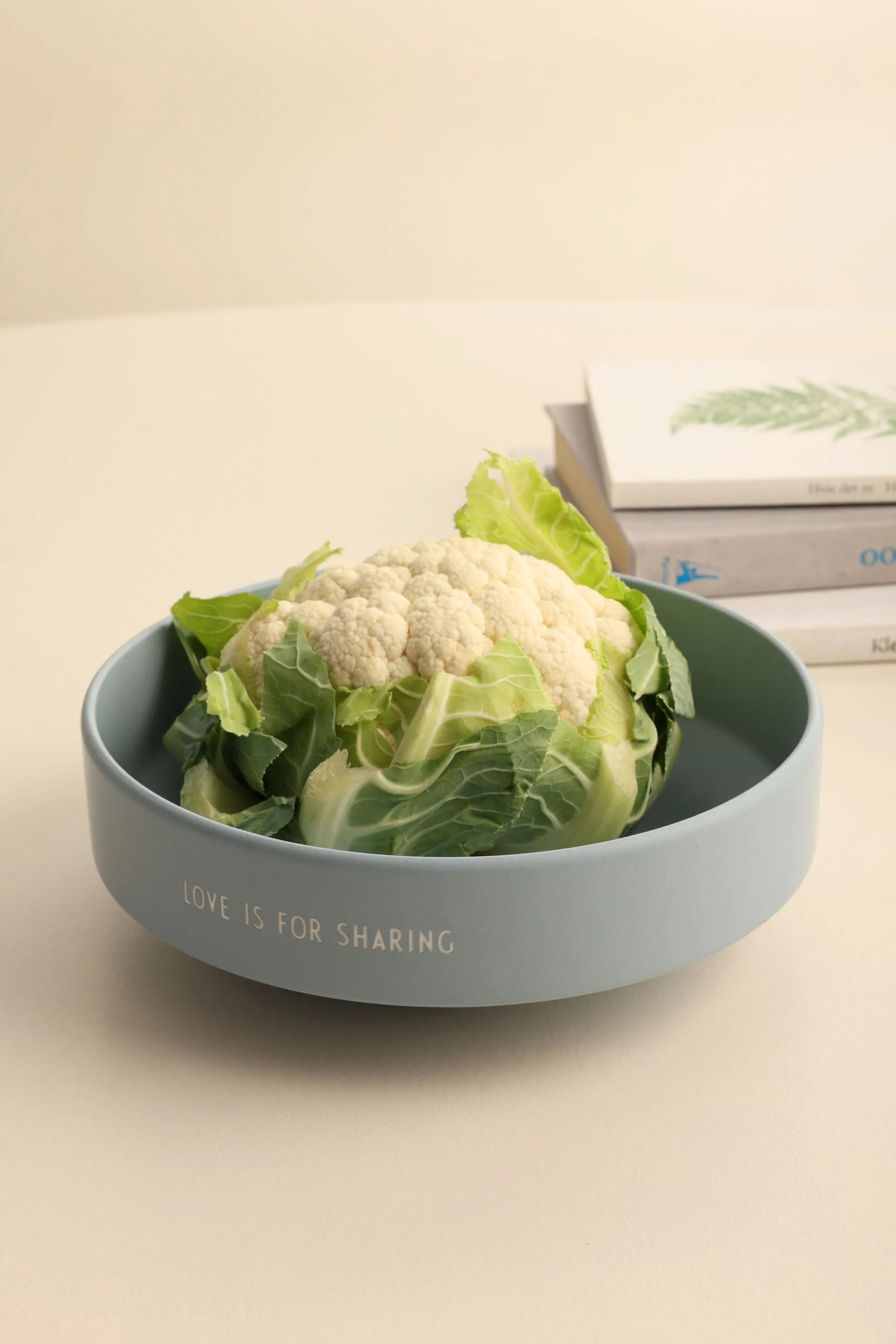 Bol favorito Design Letters large Ø22 cm, Light blue Design Letters