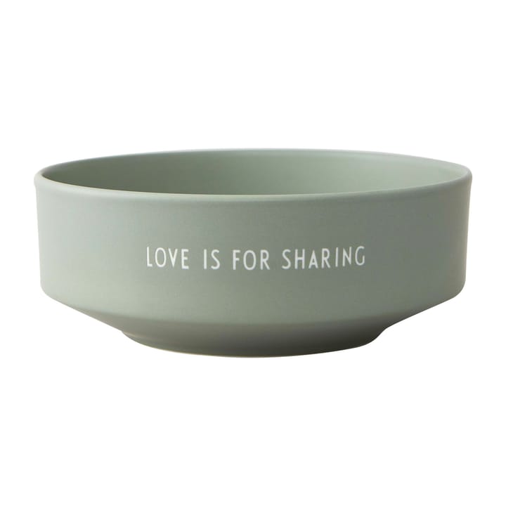 Bol favorito Design Letters medium Ø17,5 cm - Green - Design Letters