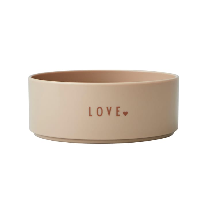 Bol favorito Design Letters mini - Love (beige) - Design Letters