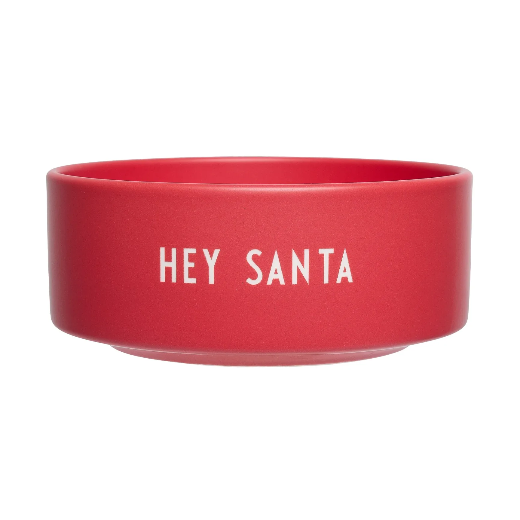 Bol snack Design Letters Ø12 cm, Santa-faded rose Design Letters