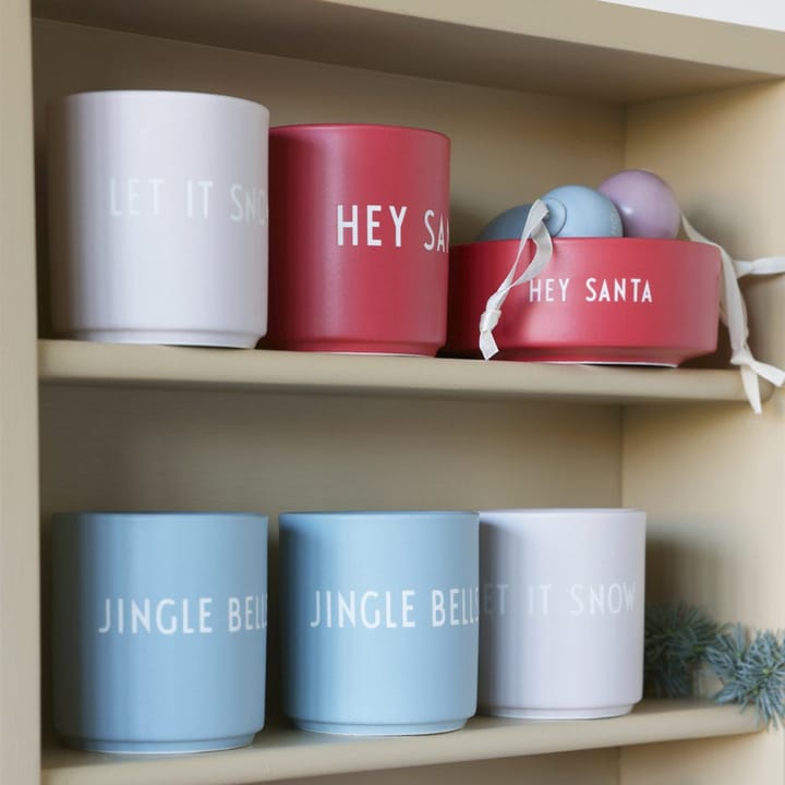 Bol snack Design Letters Ø12 cm, Santa-faded rose Design Letters