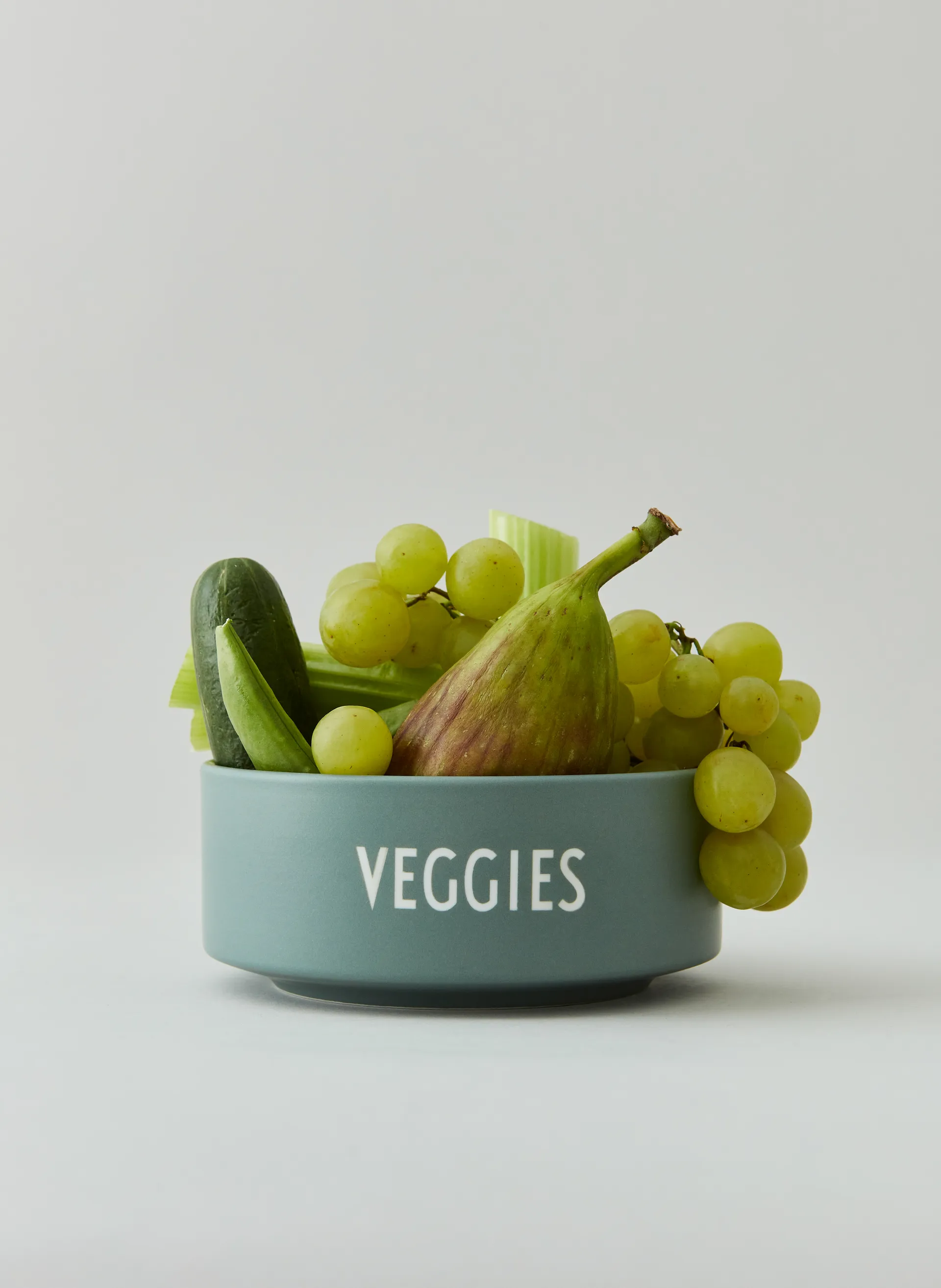 Bol snack Design Letters Ø12 cm, Veggies Design Letters
