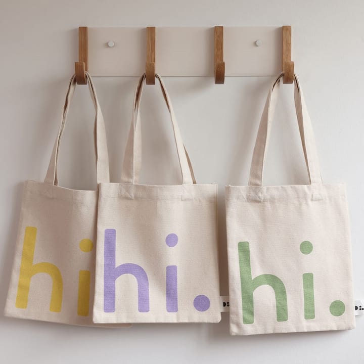 Bolsa Design Letters Little hi., Purple Design Letters