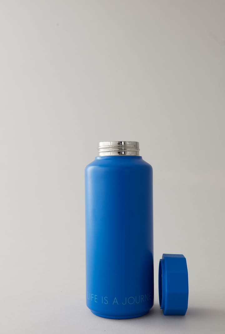 Botella termo Design Letters edición especial - Cobalt blue - Design Letters