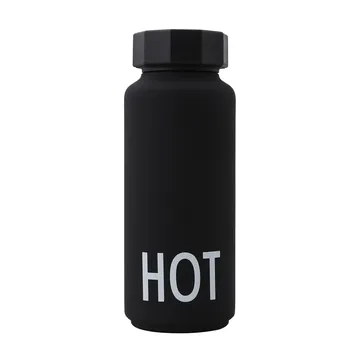 Botella termo Design Letters - negro - Design Letters