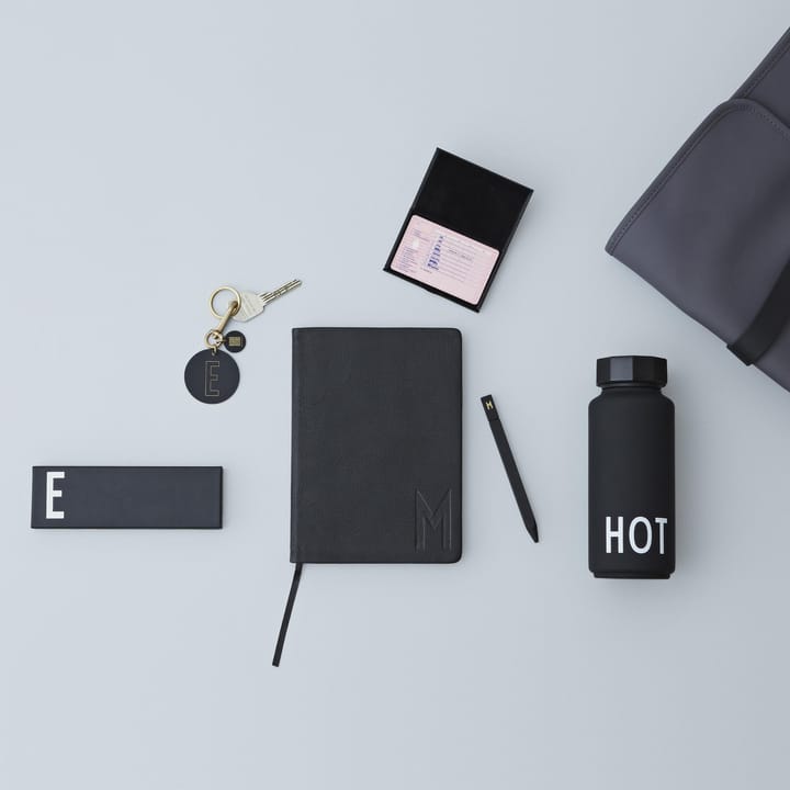 Botella termo Design Letters, negro Design Letters