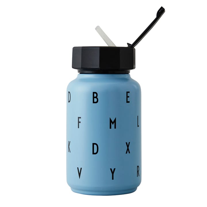 Botella termo niños Design Letters - azul - Design Letters