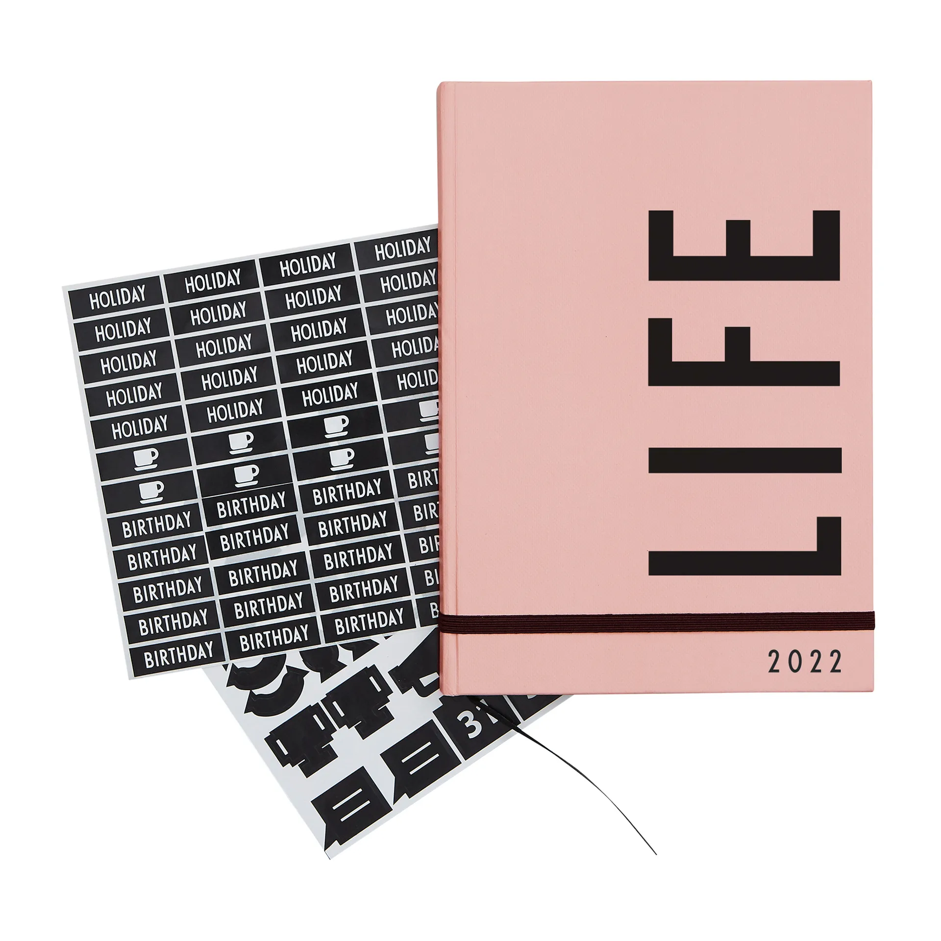 Calendario 2022 Design Letters, Nude Design Letters