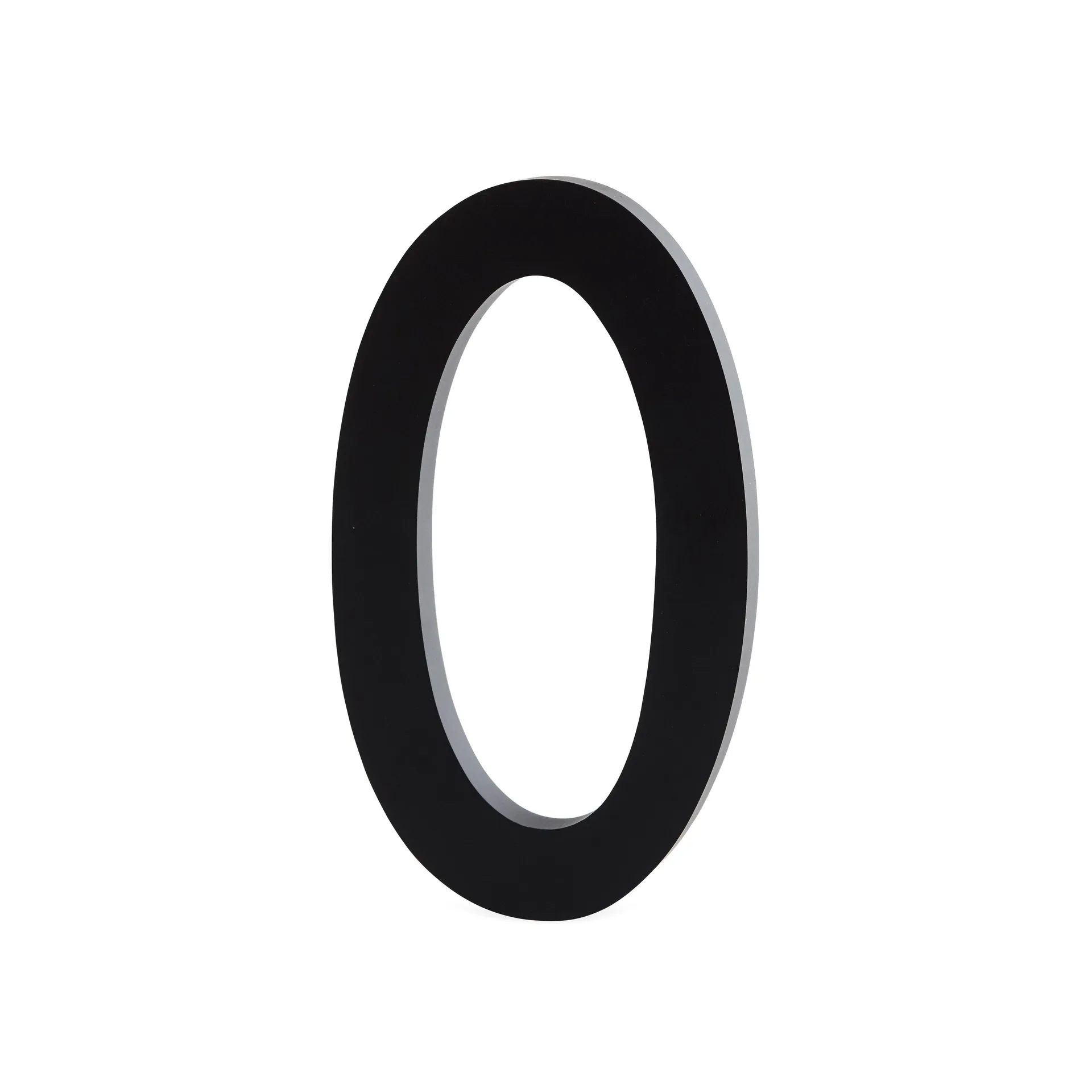 Cifra de aluminio Design Letters 50 mm, 0 Design Letters