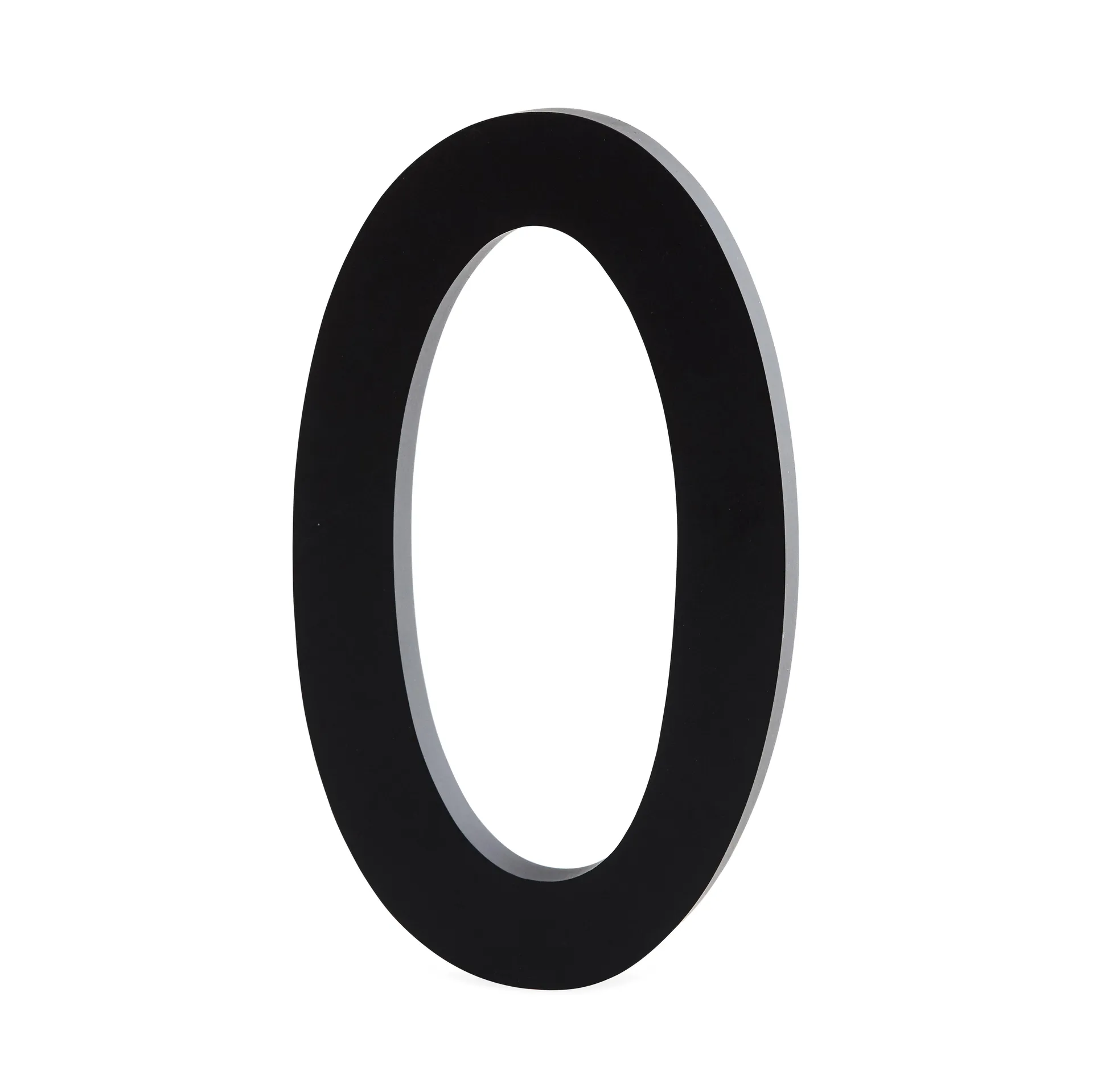 Cifra Design Letters aluminio 100 mm, 0 Design Letters