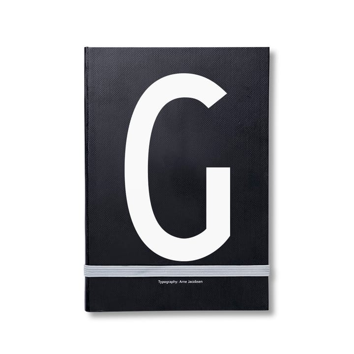 Cuaderno de notas Design Letters - G - Design Letters