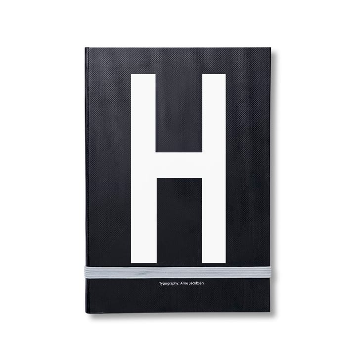 Cuaderno de notas Design Letters - H - Design Letters