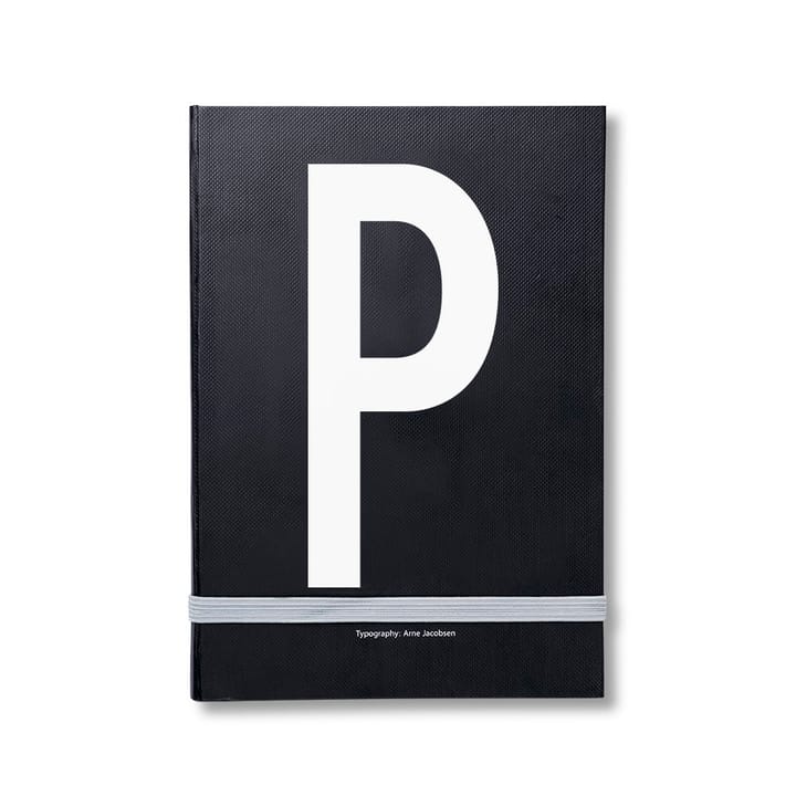 Cuaderno de notas Design Letters - P - Design Letters