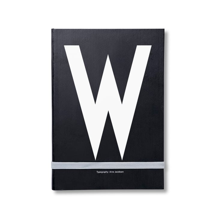 Cuaderno de notas Design Letters - W - Design Letters