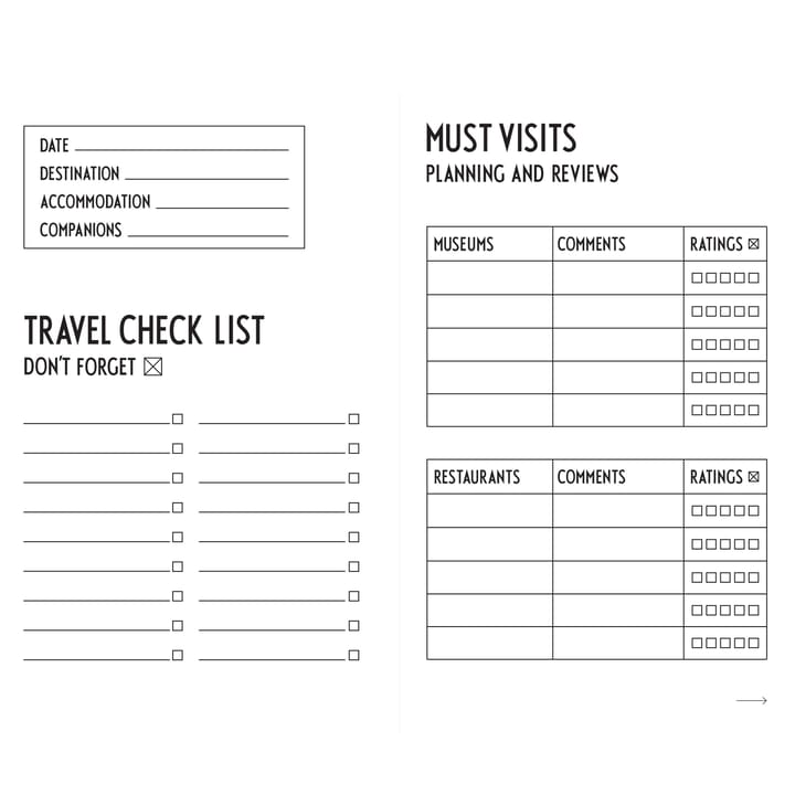 Cuaderno de viaje Design Letters - A5 - Design Letters