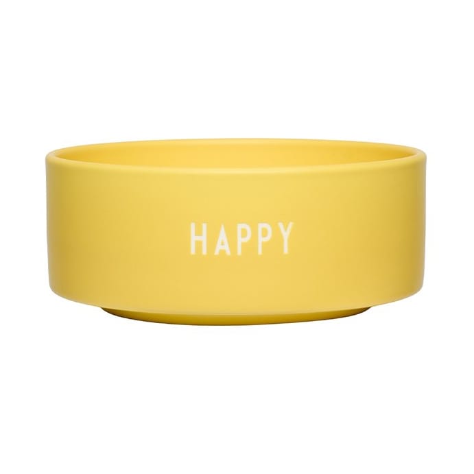 Cuenco para dulces Design Letters Ø12 cm - Yellow - Design Letters