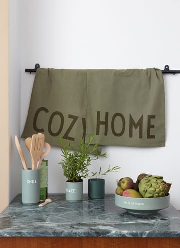 Design Letters Set de 2 paños de cocina favorit - Cozy-home-olive green - Design Letters