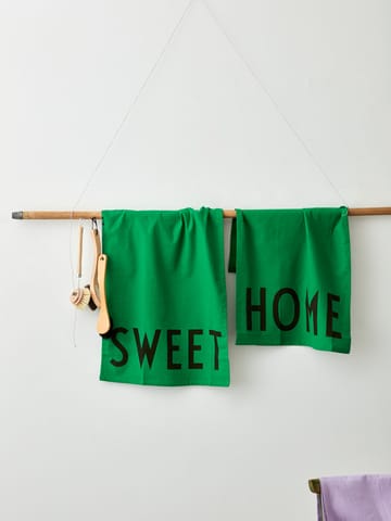 Design Letters Set de 2 paños de cocina favorit - Sweet-home-green - Design Letters