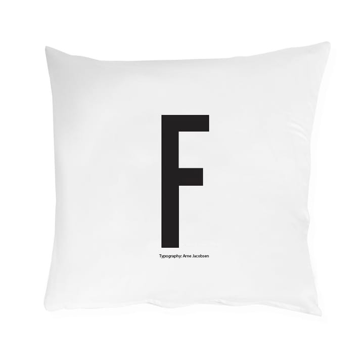 Funda de almohada Design Letters 60x50 cm - F - Design Letters