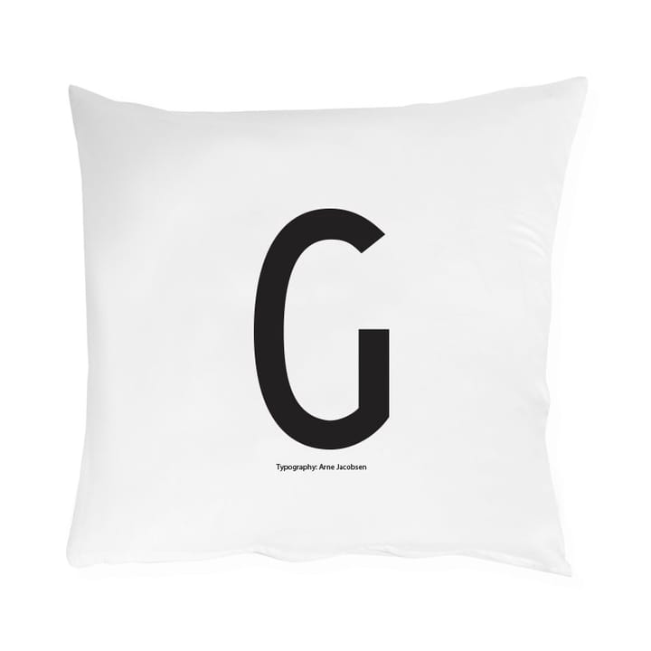 Funda de almohada Design Letters 60x50 cm - G - Design Letters