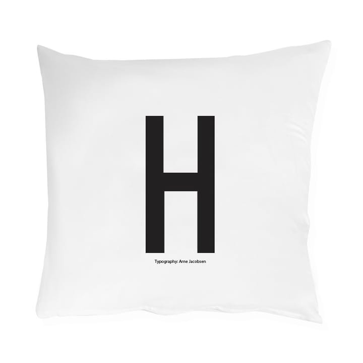 Funda de almohada Design Letters 60x50 cm - H - Design Letters