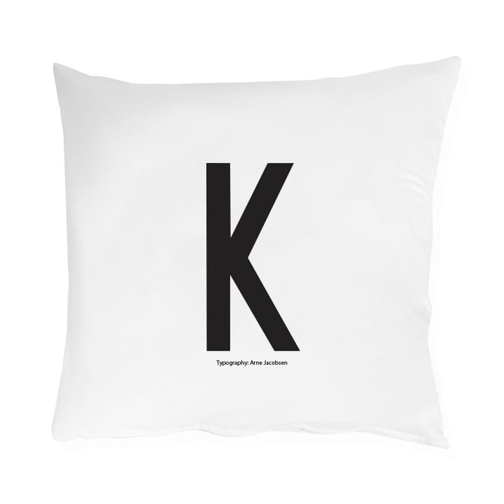 Funda de almohada Design Letters 60x50 cm - K - Design Letters