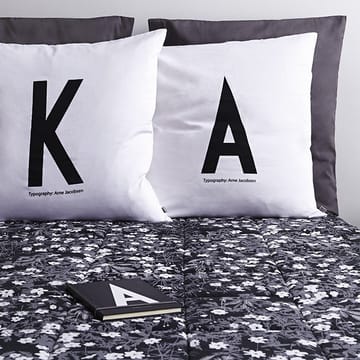 Funda de almohada Design Letters 60x50 cm - K - Design Letters