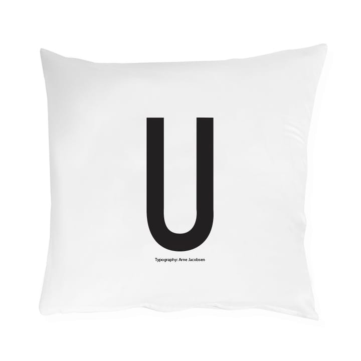 Funda de almohada Design Letters 60x50 cm - U - Design Letters