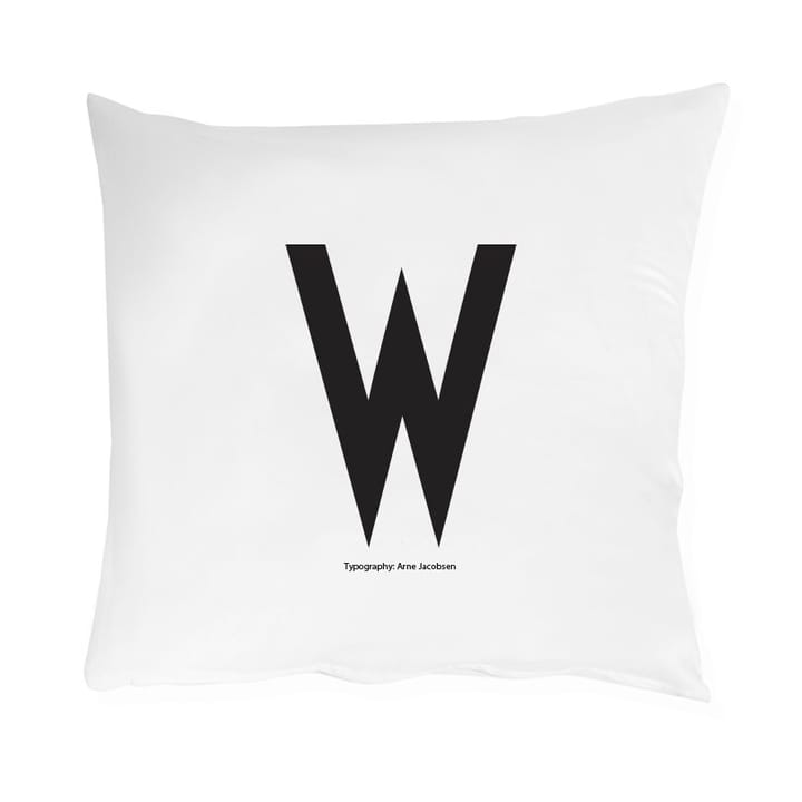 Funda de almohada Design Letters 60x50 cm - W - Design Letters