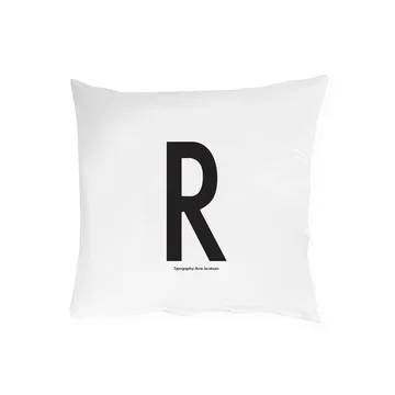 Funda de almohada Design Letters 63x60 cm - R - Design Letters