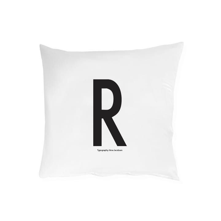 Funda de almohada Design Letters 63x60 cm - R - Design Letters