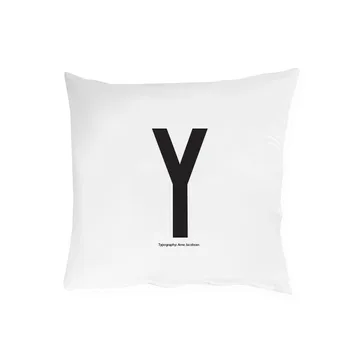 Funda de almohada Design Letters 63x60 cm - Y - Design Letters