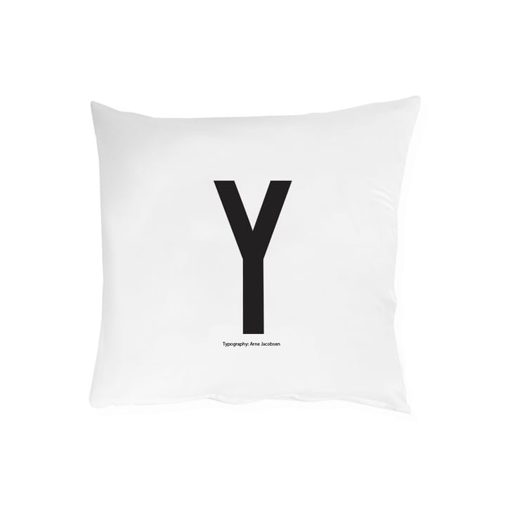 Funda de almohada Design Letters 63x60 cm - Y - Design Letters