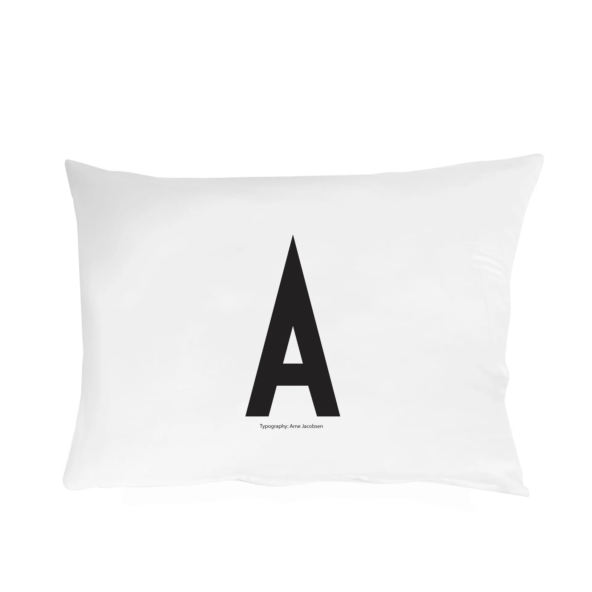 Funda de almohada Design Letters 70x50 cm, A Design Letters