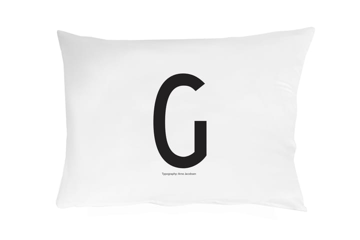 Funda de almohada Design Letters 70x50 cm - G - Design Letters